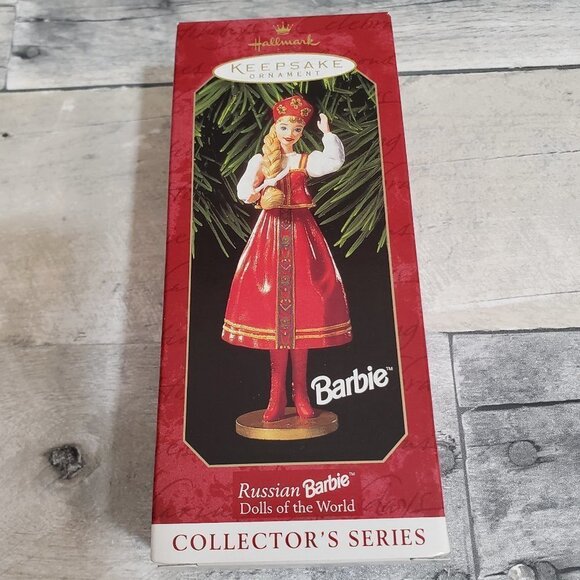 Hallmark Keepsake Ornament  - 1999 Russian Barbie, Dolls of the World #4 - Picture 1 of 1